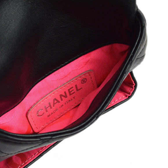 CHANEL Black Calfskin Cambon Ligne Shoulder Bag 162462 - Picture 9 of 10